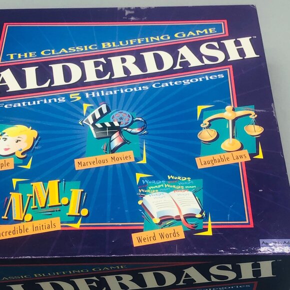 Balberdash mattel game age 12+ 2 or more players classic bluffing game READ - Picture 4 of 12